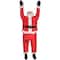 6.5ft. Airblown® Inflatable Realistic Roof-Hangin' Santa